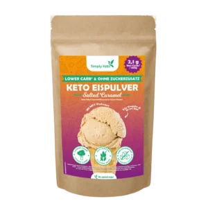 KETO ledų milteliai, sūdytos karamelės skonio | Simply keto (100 g)