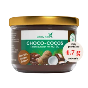 KETO kremas, be pridėtinio cukraus | Simply keto (230 g)