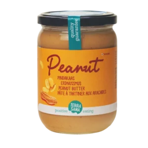 Ekologiškas kepintų žemės riešutų kremas |TerraSana (500 g)