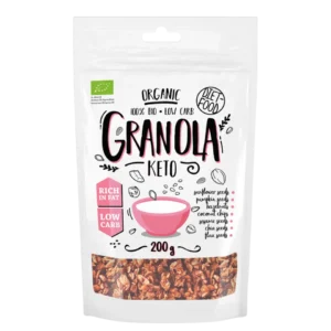 Ekologiška KETO granola | DIET-FOOD (200 g)